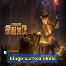 bingo cartela cheia