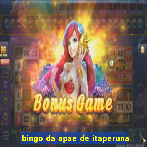 bingo da apae de itaperuna